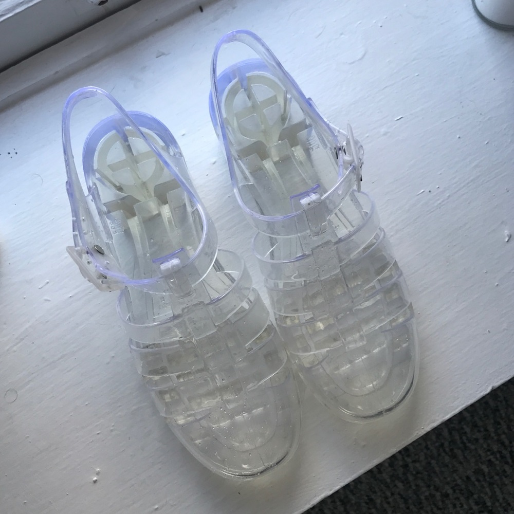 Clear Jellies with Heel